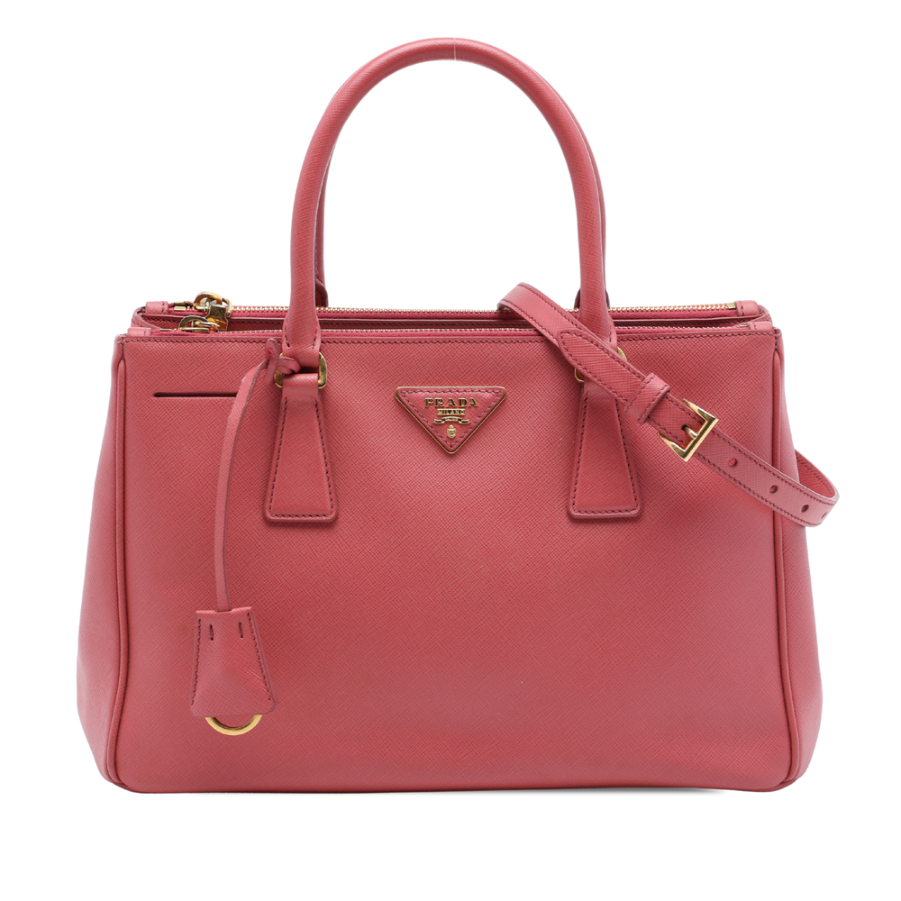 Pre-Loved Prada Medium Saffiano Lux Galleria Double Zip Tote